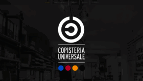 What Copisteriauniversale.it website looked like in 2018 (5 years ago)