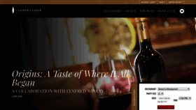 What Coopershawkwinery.com website looked like in 2018 (5 years ago)