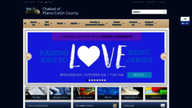 What Chabadplano.org website looked like in 2018 (5 years ago)