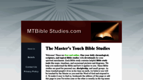 What Chronologicalbiblestudies.com website looked like in 2018 (5 years ago)