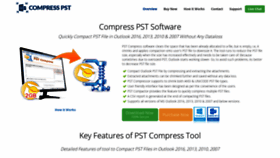 What Compresspst.com website looked like in 2018 (5 years ago)