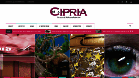 What Cipriamagazine.it website looked like in 2018 (5 years ago)