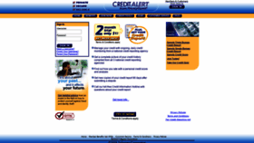What Creditalert.com website looked like in 2018 (5 years ago)