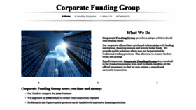 What Corpfundinggroup.com website looked like in 2018 (5 years ago)