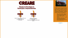 What Creare.com.br website looked like in 2018 (5 years ago)