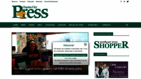 What Charlescitypress.com website looked like in 2018 (5 years ago)