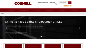What Cornelliron.com website looked like in 2018 (5 years ago)