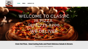 What Classicpizza3bolton.com website looked like in 2018 (5 years ago)