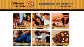 What Chocolatetales.ca website looked like in 2018 (5 years ago)