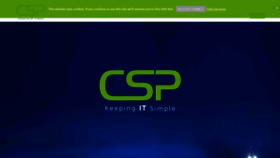 What Csp.uk.com website looked like in 2018 (5 years ago)