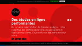 What Cawi.fr website looked like in 2018 (5 years ago)