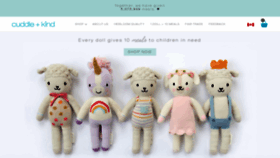 What Ca.cuddleandkind.com website looked like in 2018 (5 years ago)