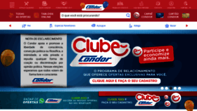What Condor.com.br website looked like in 2018 (5 years ago)