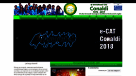 What Conaldi.edu.co website looked like in 2018 (5 years ago)