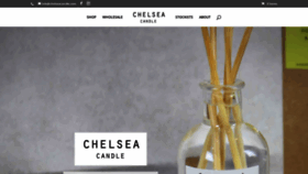 What Chelseacandle.com website looked like in 2018 (5 years ago)