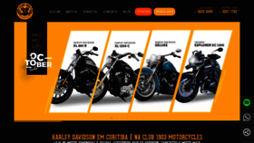 What Club1903motorcycles.com.br website looked like in 2018 (5 years ago)