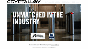 What Cryptalloy.net website looked like in 2018 (5 years ago)