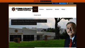 What Cobbsheriff.org website looked like in 2018 (5 years ago)
