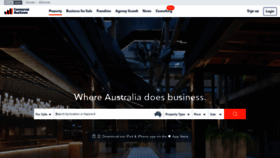 What Commercialrealestate.com.au website looked like in 2018 (5 years ago)