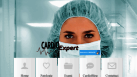 What Cardioexpert.it website looked like in 2018 (5 years ago)