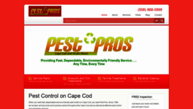 What Capecodpestpros.com website looked like in 2018 (5 years ago)