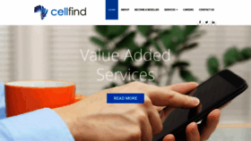 What Cellfind.co.za website looked like in 2018 (5 years ago)
