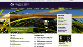 What Cgcc.edu website looked like in 2018 (5 years ago)