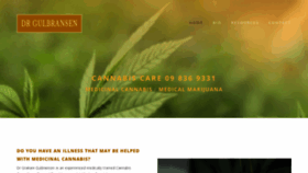 What Cannabiscare.nz website looked like in 2018 (5 years ago)