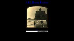What Cliffhouseproject.com website looked like in 2018 (5 years ago)