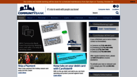 What Communitybankwi.com website looked like in 2018 (5 years ago)