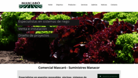 What Comercialmascaro.com website looked like in 2018 (5 years ago)