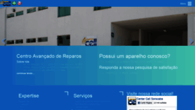 What Centercell.com.br website looked like in 2018 (6 years ago)