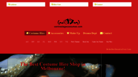 What Centrestagecostumes.com website looked like in 2018 (5 years ago)