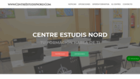 What Centreestudisnord.com website looked like in 2018 (5 years ago)