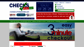 What Checksnextday.com website looked like in 2018 (5 years ago)