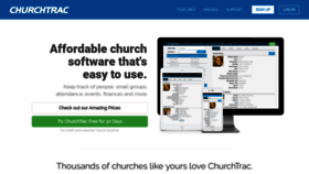 What Churchtraconline.com website looked like in 2018 (5 years ago)