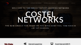 What Costelnetworks.com website looked like in 2018 (5 years ago)