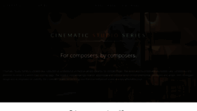 What Cinematicstudioseries.com website looked like in 2018 (5 years ago)