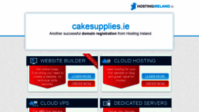 What Cakesupplies.ie website looked like in 2018 (5 years ago)