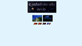 What Castelldefels.com website looked like in 2018 (5 years ago)