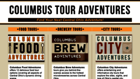 What Columbusadventures.com website looked like in 2018 (5 years ago)