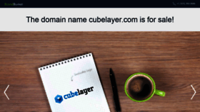What Cubelayer.com website looked like in 2018 (5 years ago)