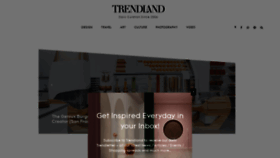 What Cyanatrendland.com website looked like in 2018 (5 years ago)