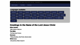 What Churchages.net website looked like in 2018 (5 years ago)