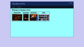 What Checkersusa.com website looked like in 2018 (5 years ago)