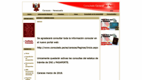 What Conpercaracas.com website looked like in 2018 (5 years ago)