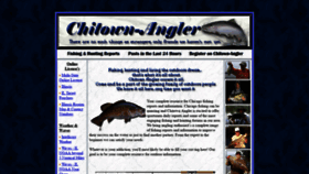 What Chitown-angler.com website looked like in 2018 (5 years ago)