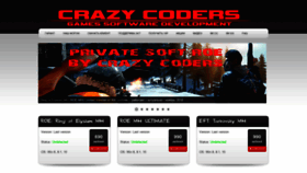 What Crazy-coders.com website looked like in 2018 (5 years ago)