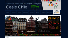 What Ceelechile.org website looked like in 2018 (5 years ago)
