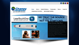What Chaneychiro.com website looked like in 2018 (5 years ago)